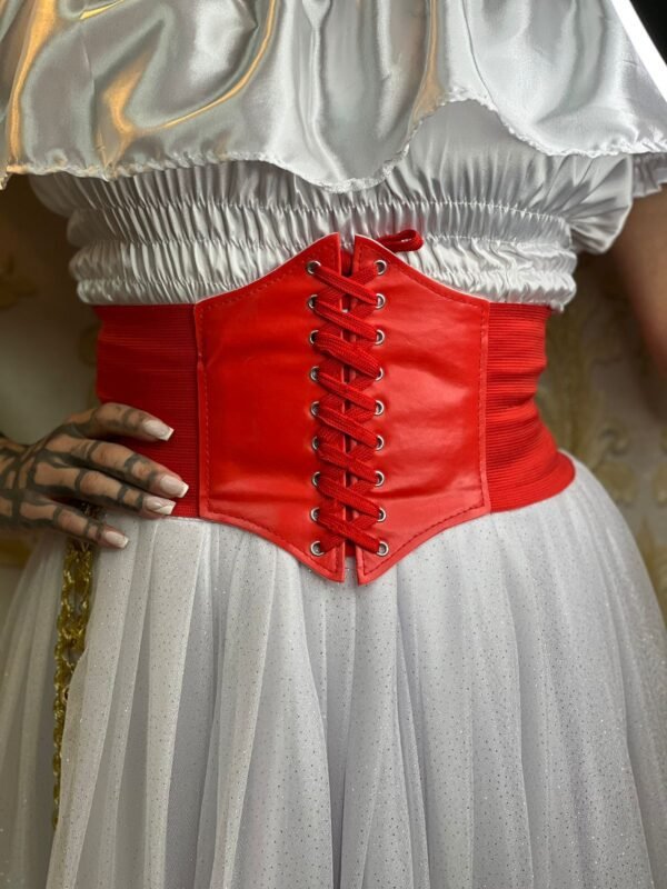 Cinto Corselet Vermelho