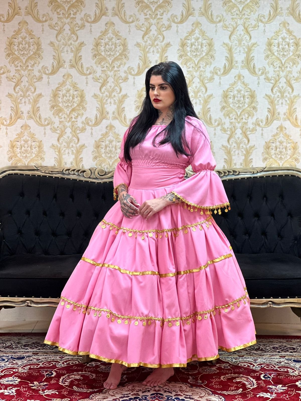 Saia Natasha Rosa Dou 8701 Aruanda Axós