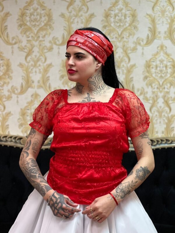 Blusa Pérola Vermelha 109 - Imagem 2