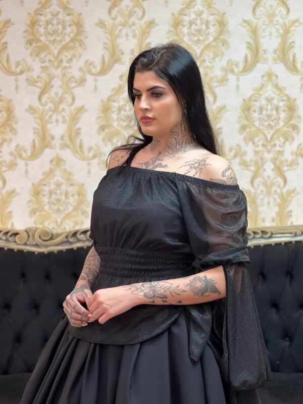 Blusa Aurora Preto 217 - Imagem 3
