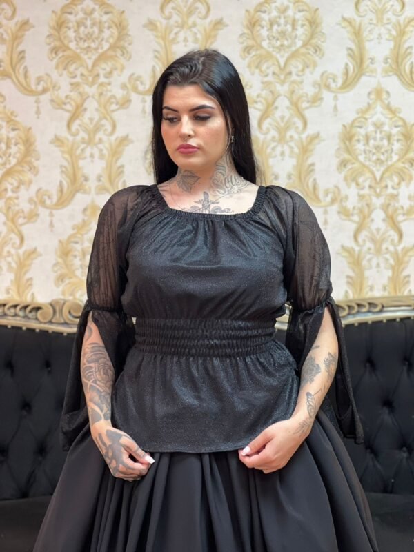 Blusa Aurora Preto 217 - Imagem 2