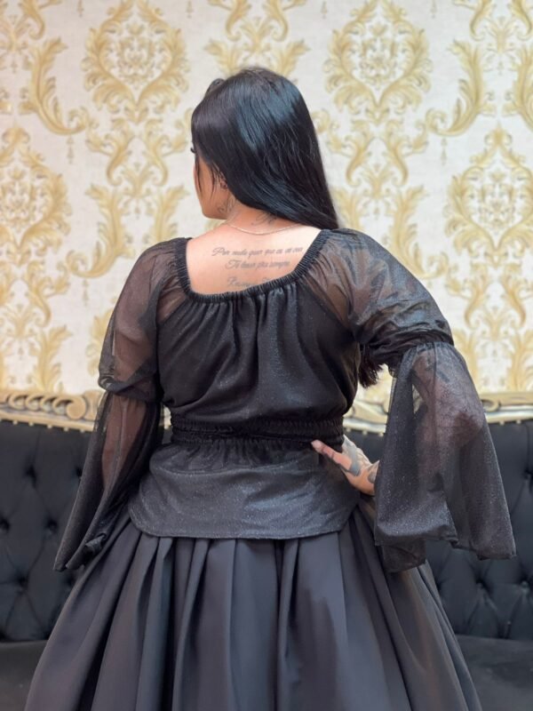 Blusa Aurora Preto 217 - Imagem 4