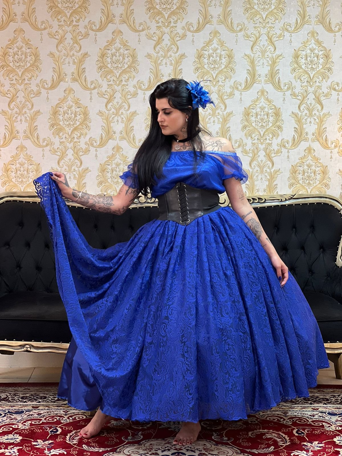 Blusa Brilho Azulão 460