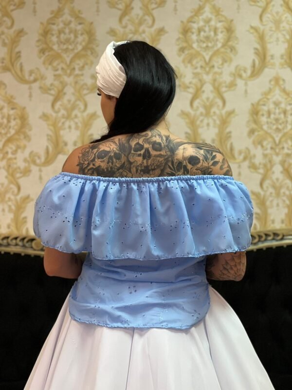 Bata Baiana Azul 465 - Imagem 3