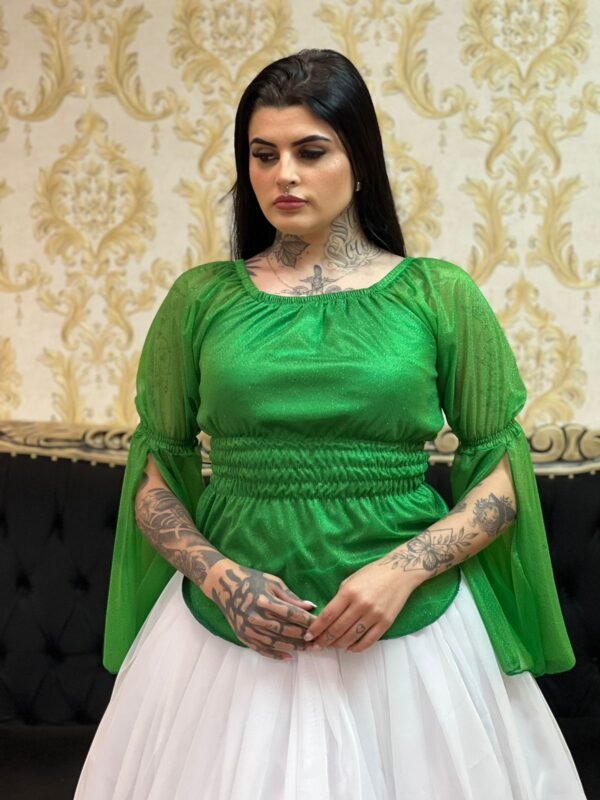 Blusa Aurora Verde 601 - Imagem 2