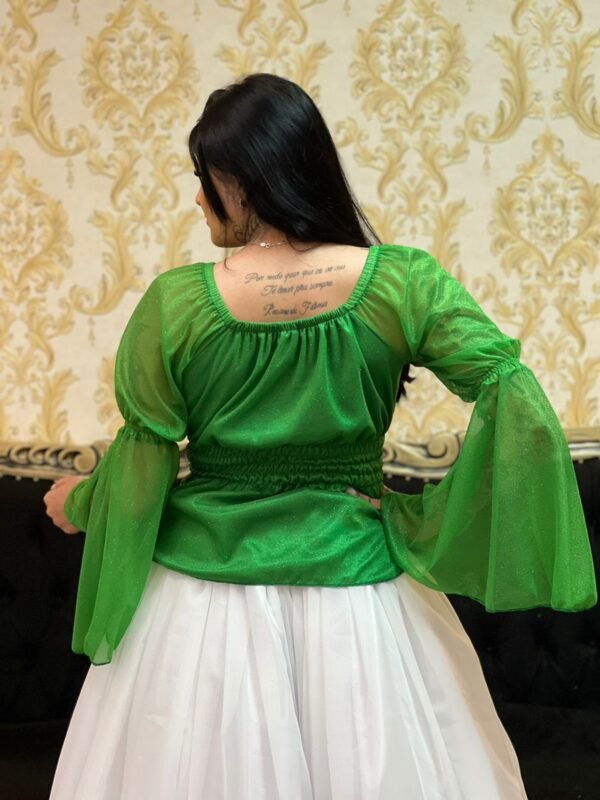 Blusa Aurora Verde 601 - Imagem 4