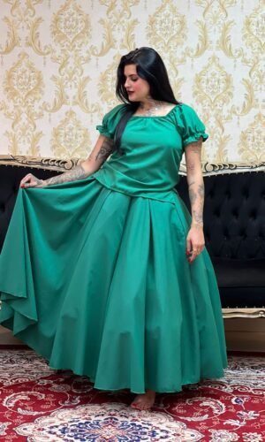 Bata Básica Oxford Verde 604