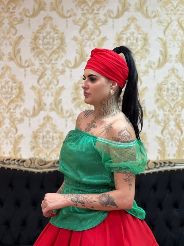 Blusa Brilho Verde 619 - Imagem 3
