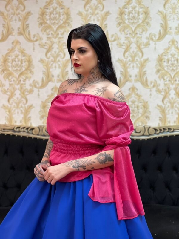 Blusa Aurora Rosa Pink 755 - Imagem 3