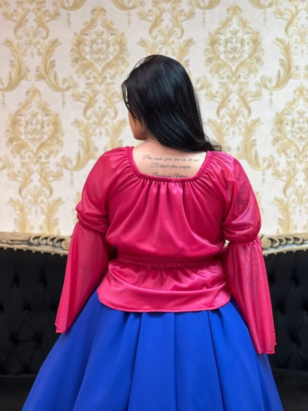 Blusa Aurora Rosa Pink 755 - Imagem 4