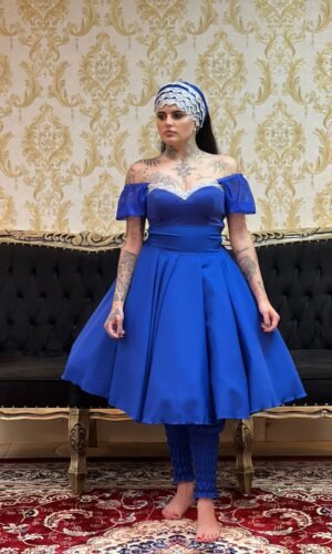 Saia Oxfor Curta Azulão 406