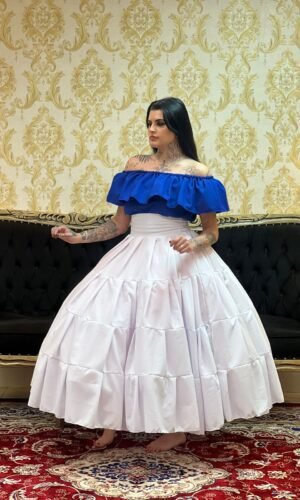 Saia Gomos Oxfor Longa Bca 092