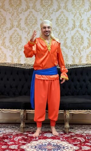 Bombacha Oxfor Laranja 800