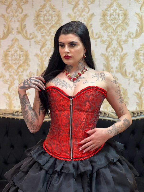 Corselet Vermelho 113 - Imagem 2