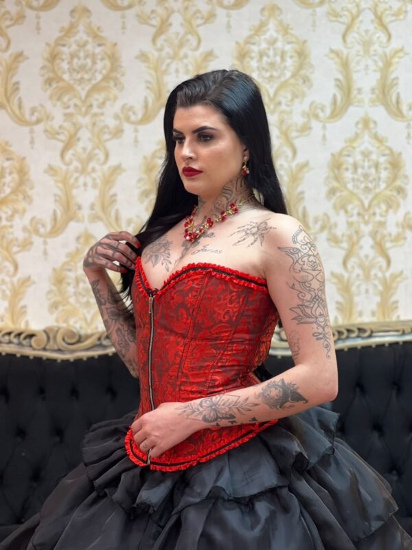 Corselet Vermelho 113 - Imagem 3
