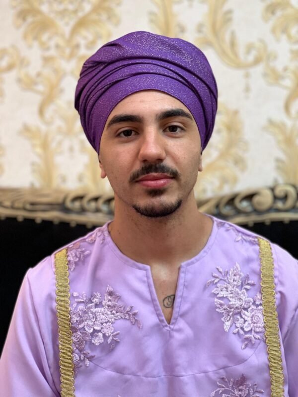 Alaká Brilho Roxo/Prata 3050
