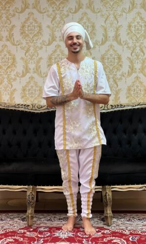 Bombacha Bordada Branca/Dou 012