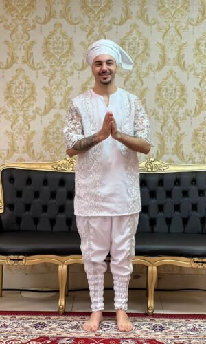 Bombacha Bordada Bco/Prata 020