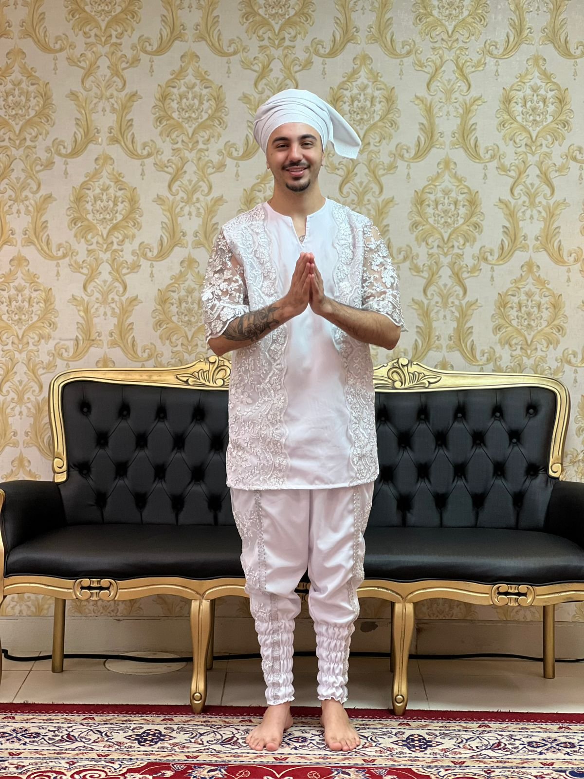 Bombacha Bordada Bco/Prata 020