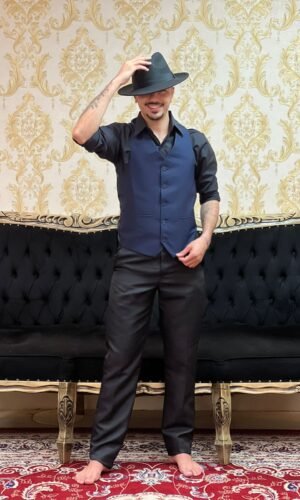 Calça Social Preta  201