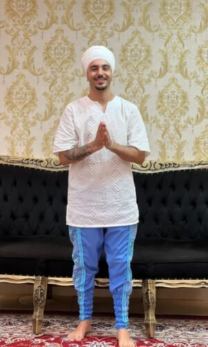 Bombacha Bordada Azul 407