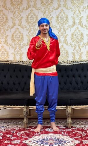 Bombacha Cetim Azulão 412