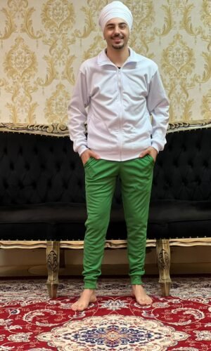 Calça Elanca Punho Verde 603