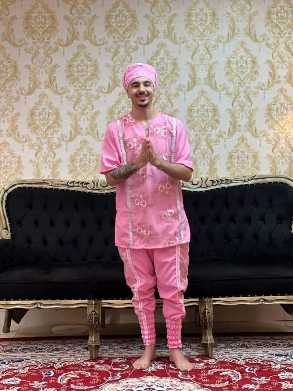 Bombacha Bordada Rosa 703