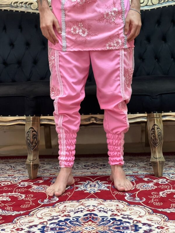Bombacha Bordada Rosa 703 - Imagem 2