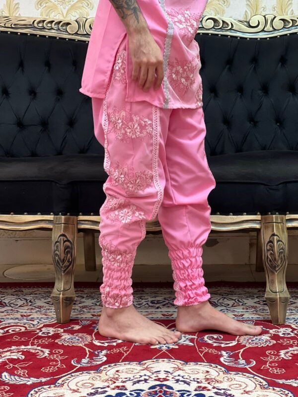 Bombacha Bordada Rosa 703 - Imagem 3