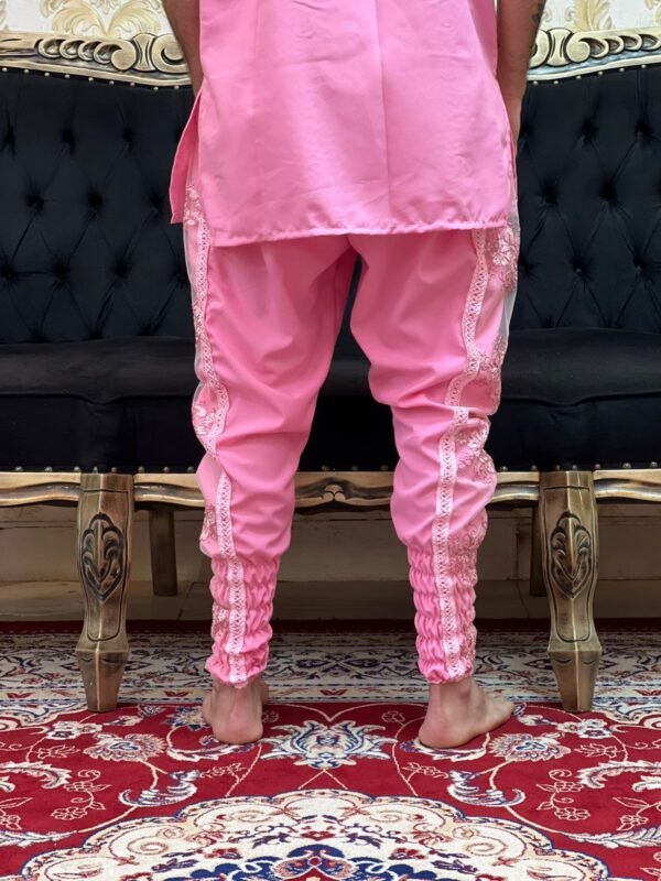 Bombacha Bordada Rosa 703 - Imagem 4