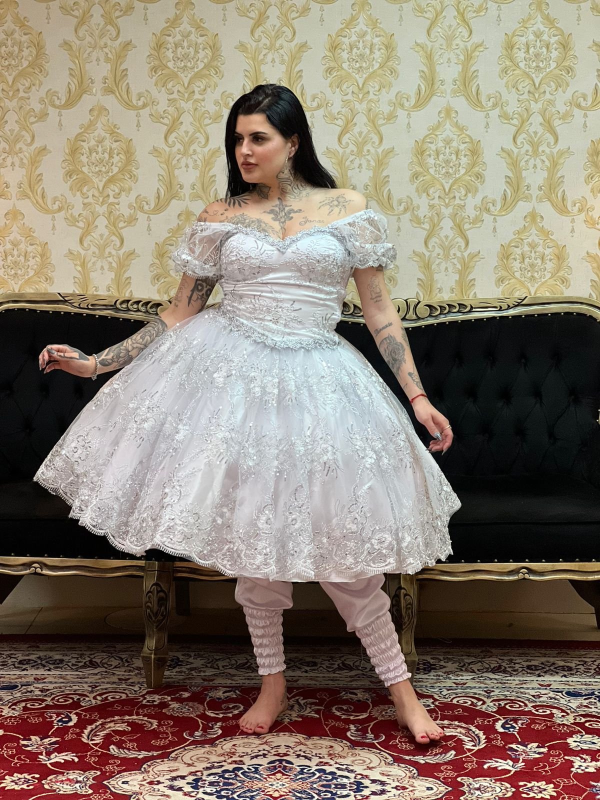 Corpete Branco/Prata 002