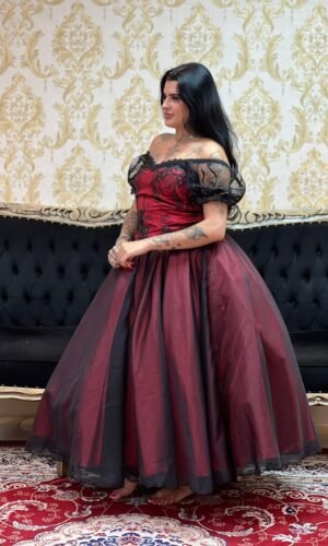 Corpete Bordado Verm/Pto 103