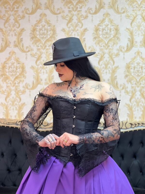 Corselet Manga Pto 104 - Imagem 3