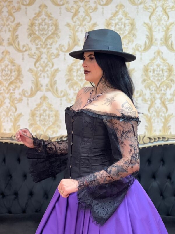 Corselet Manga Pto 104 - Imagem 4