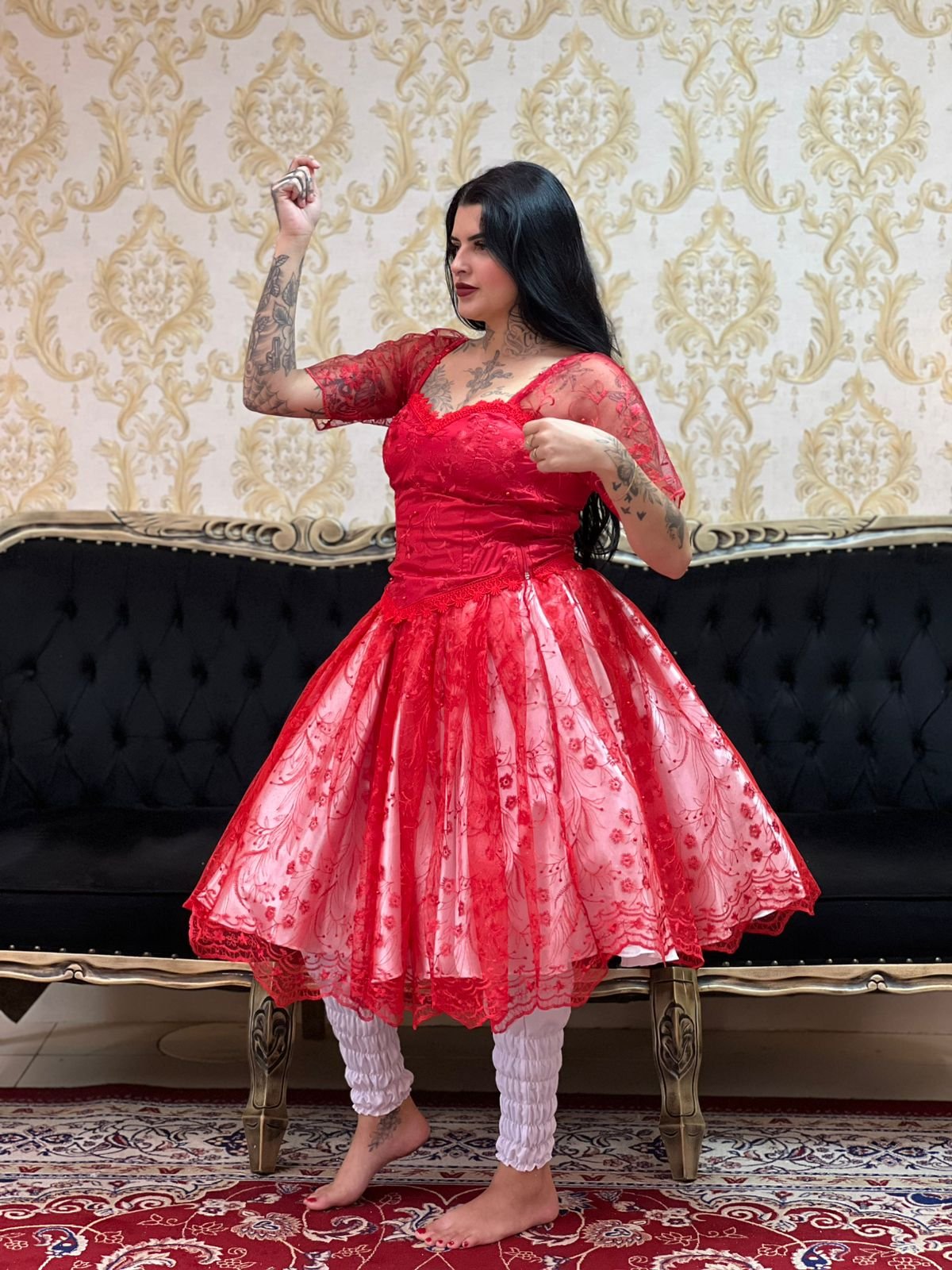 Corpete Pérola Vermelho 127