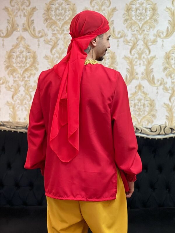 Camisa Cigano Oxfor Verm/Dou 1104 - Imagem 4
