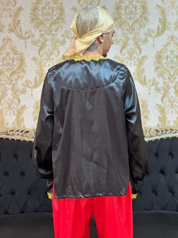 Camisa Cigano Cetim Preto/Dou 1202 - Imagem 4