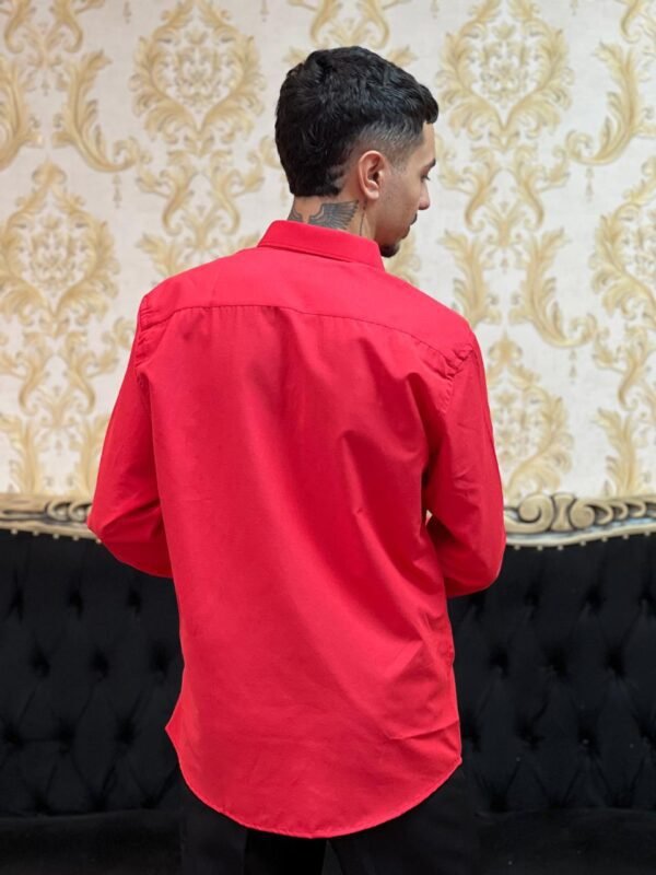 Camisa Social Vermelha 1907 - Imagem 4