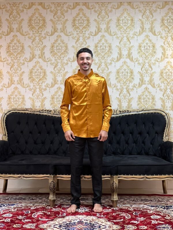 Camisa Social Cetim Dou 1921