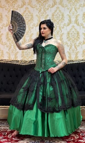 Saia Realeza Verde/Pto 2600