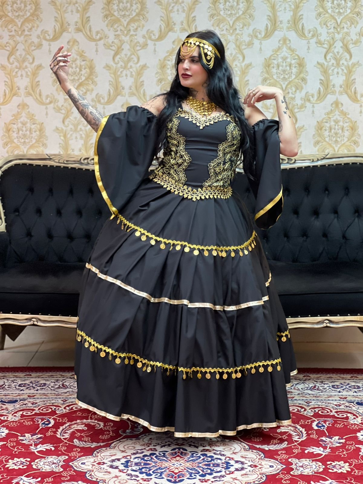 Saia Natasha Preto/Dou 8200