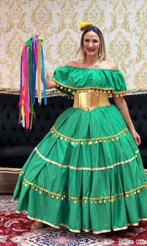 Saia Natasha Verde/Dou 8600