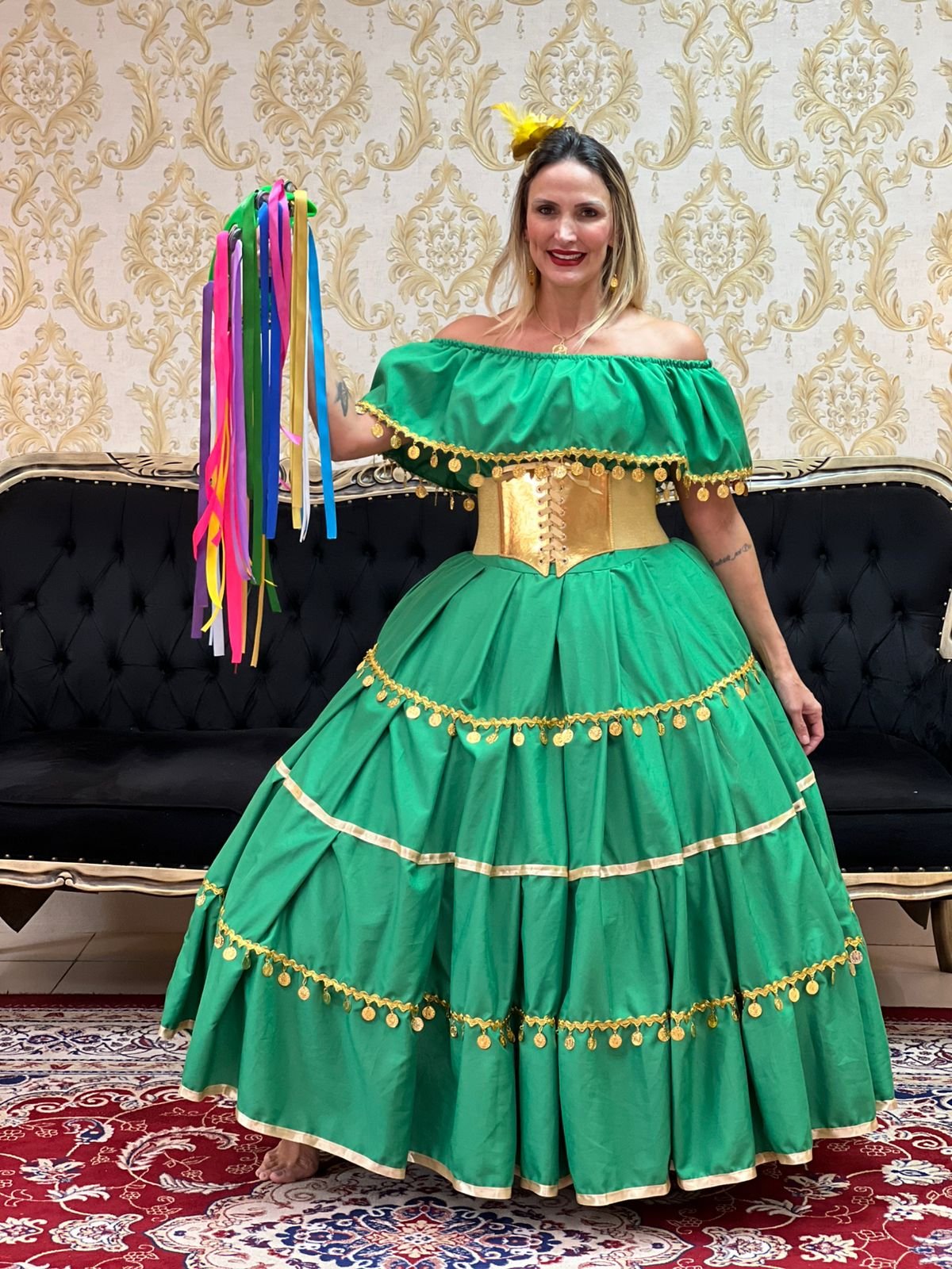 Saia Natasha Verde/Dou 8600