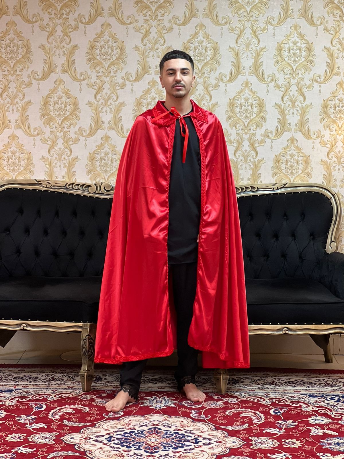 Capa Gola Cetim Vermelha 19