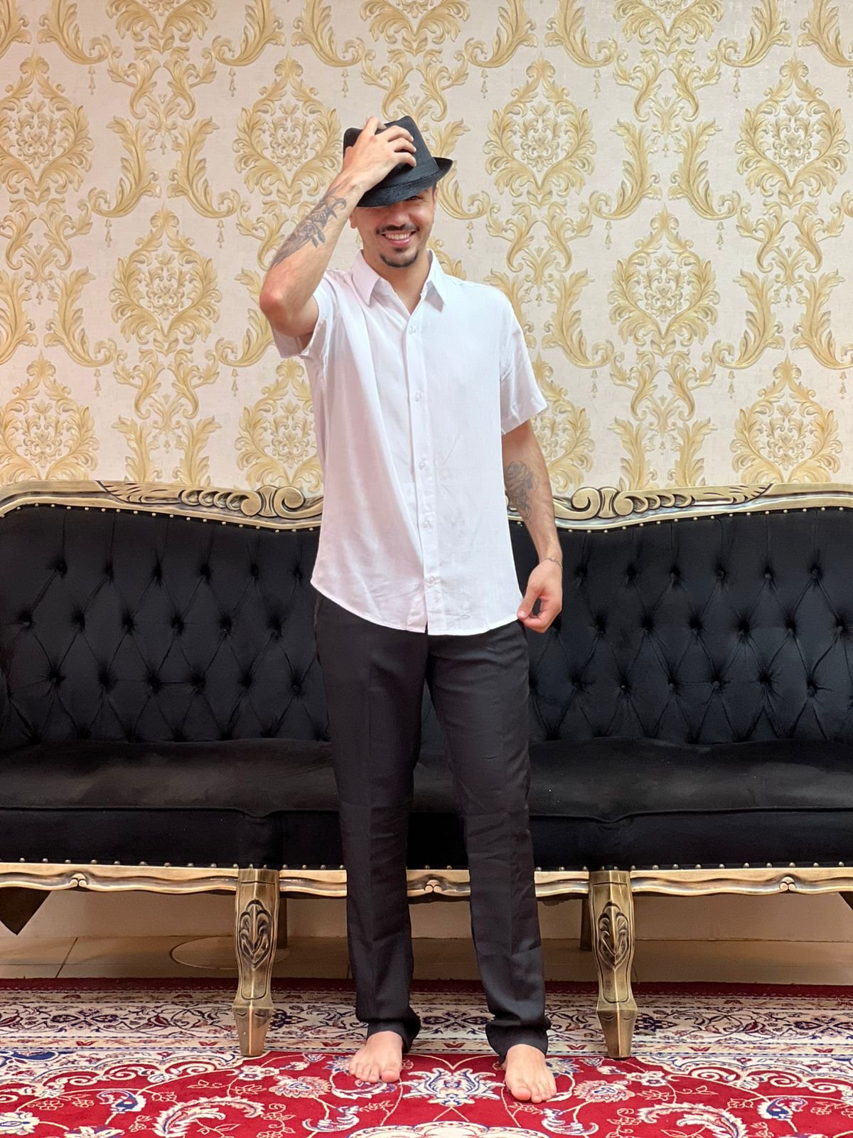 Camisa Social Curta Branco 000