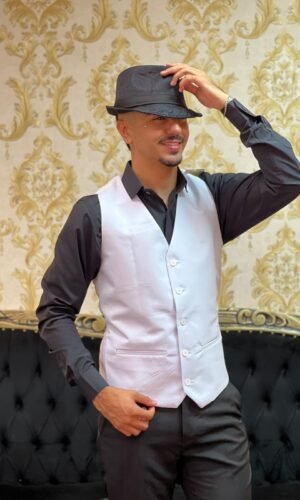 Colete Social Branco 168