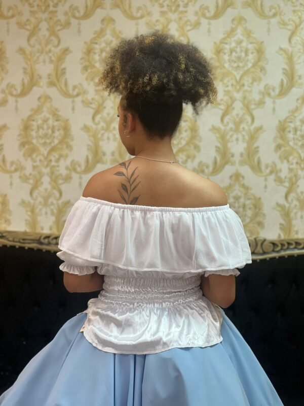 Blusa Babado Brilho Bca 020 - Imagem 9