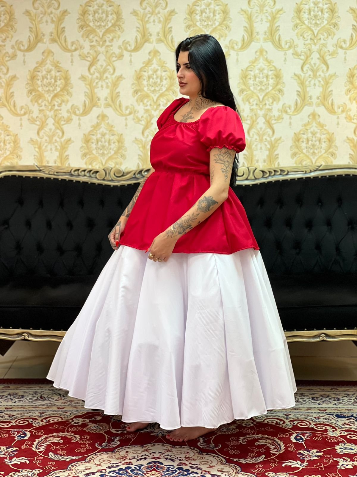 Bata Umbanda Verm 108