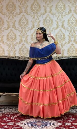 Saia Natasha Salmão 8801